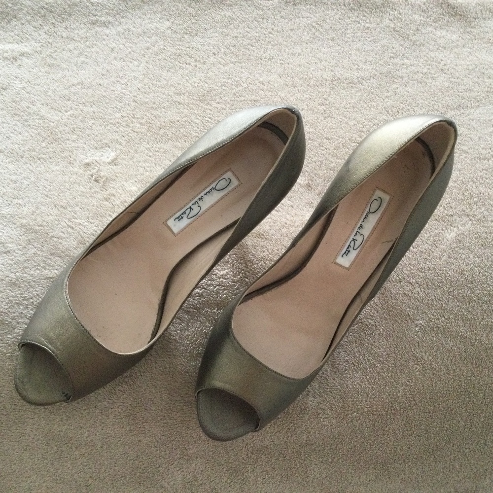Oscar de la Renta shoes, pumps